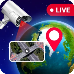 GPS Camera Map Live Navigation 아이콘